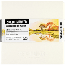 Скетчбук "Sketchmarker Sketch&Write", 12х12 см
