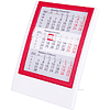 Календарь настольный "9537" 2026-2027, белый, красный - 2