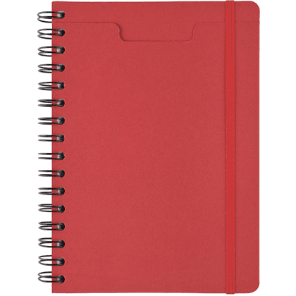 Ежедневник недатированный на гребне "Pragmatic", А5, красный - 2