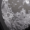 Блокнот "Cosmic moon", А5, 96 листов, линейка, на резинке, черный - 5