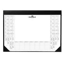 Бювар с планингом, 42x59 см,  черный