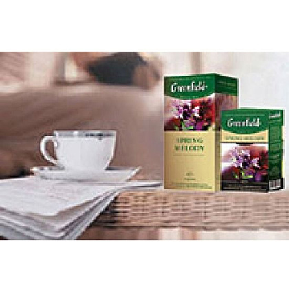 Чай "Greenfield" Spring Melody, 25 пакетиков x1.5 г, черный - 2