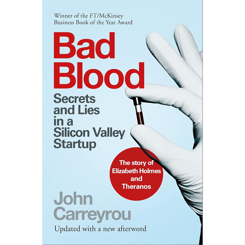 Книга на английском языке "Bad Blood" , John Carreyrou
