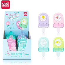 Ластик Deli "Ice Cream 71122", ассорти
