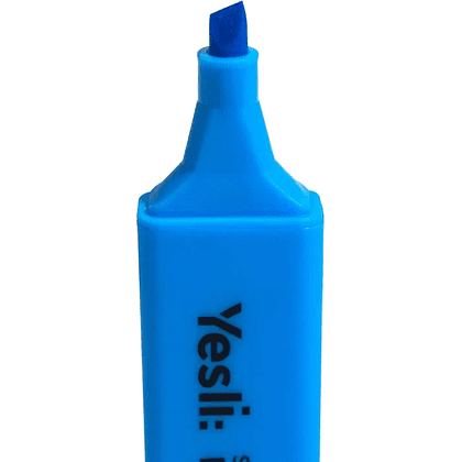 Маркер текстовый "Yesli:", голубой - 6