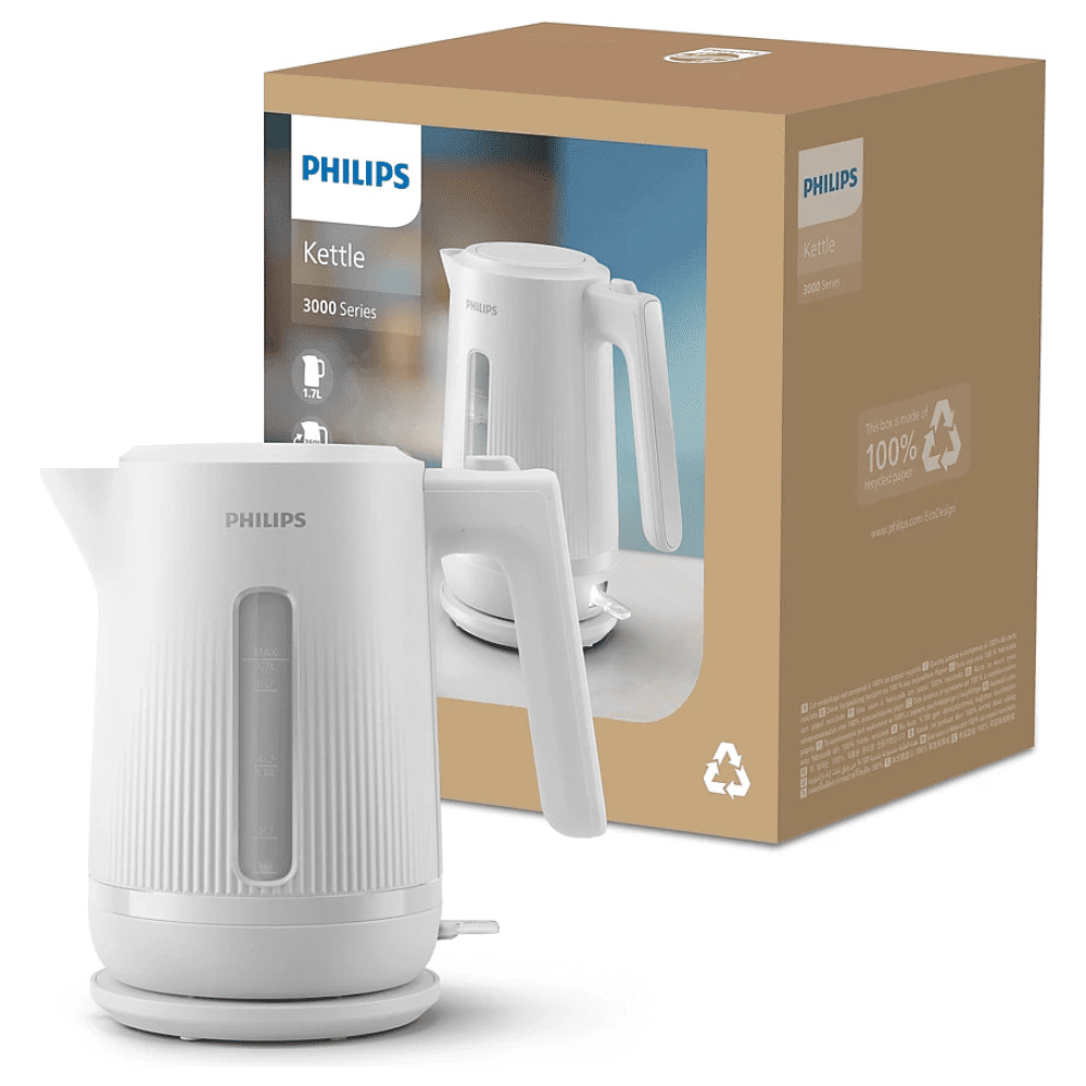 Электрочайник Philips HD9411/00, пластик, белый - 5