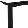 Стол с электроприводом WellDesk Basic 1300x675х18 черный/дуб денвер трюфель (9191456+9072454) - 4