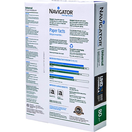 Бумага "Navigator Universal", А4, 500 листов, 80 г/м2 - 2