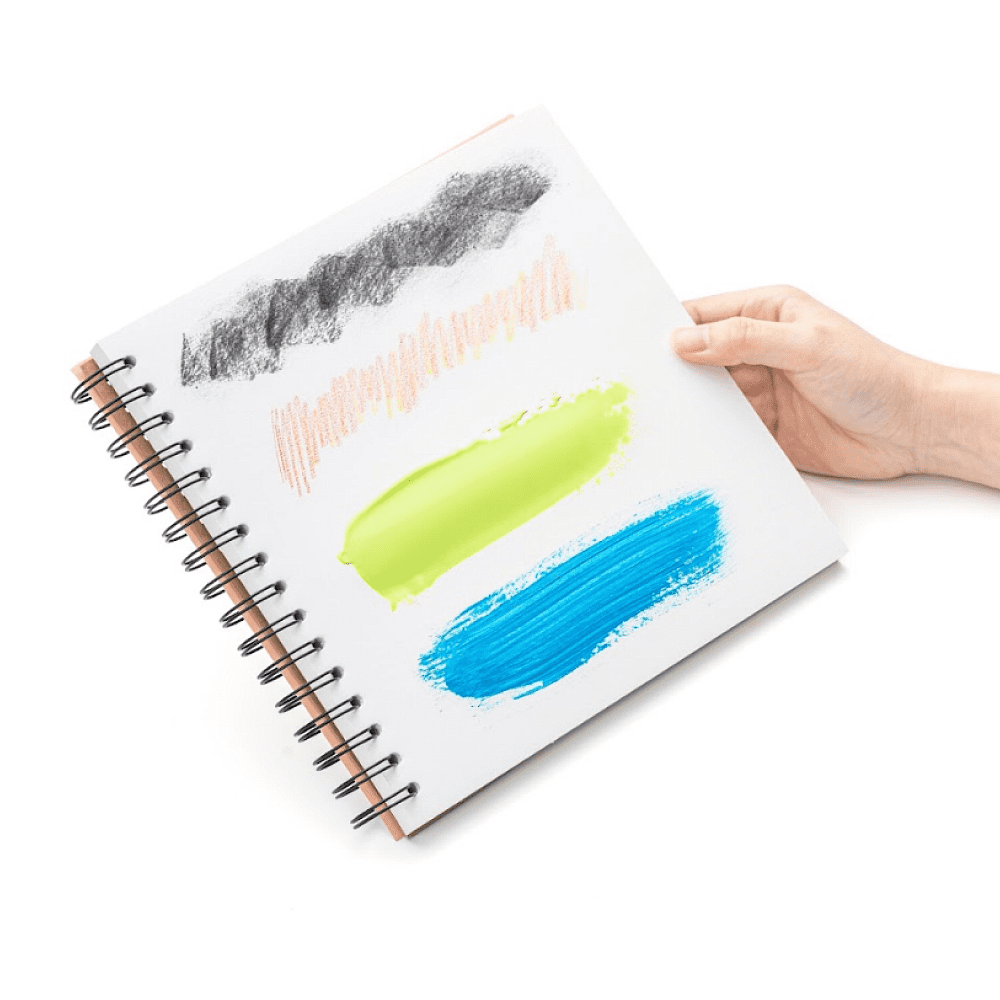 Скетчбук "Himi", 21.6x21.6 см, 160 г/м2, 50 листов, зелёный - 4