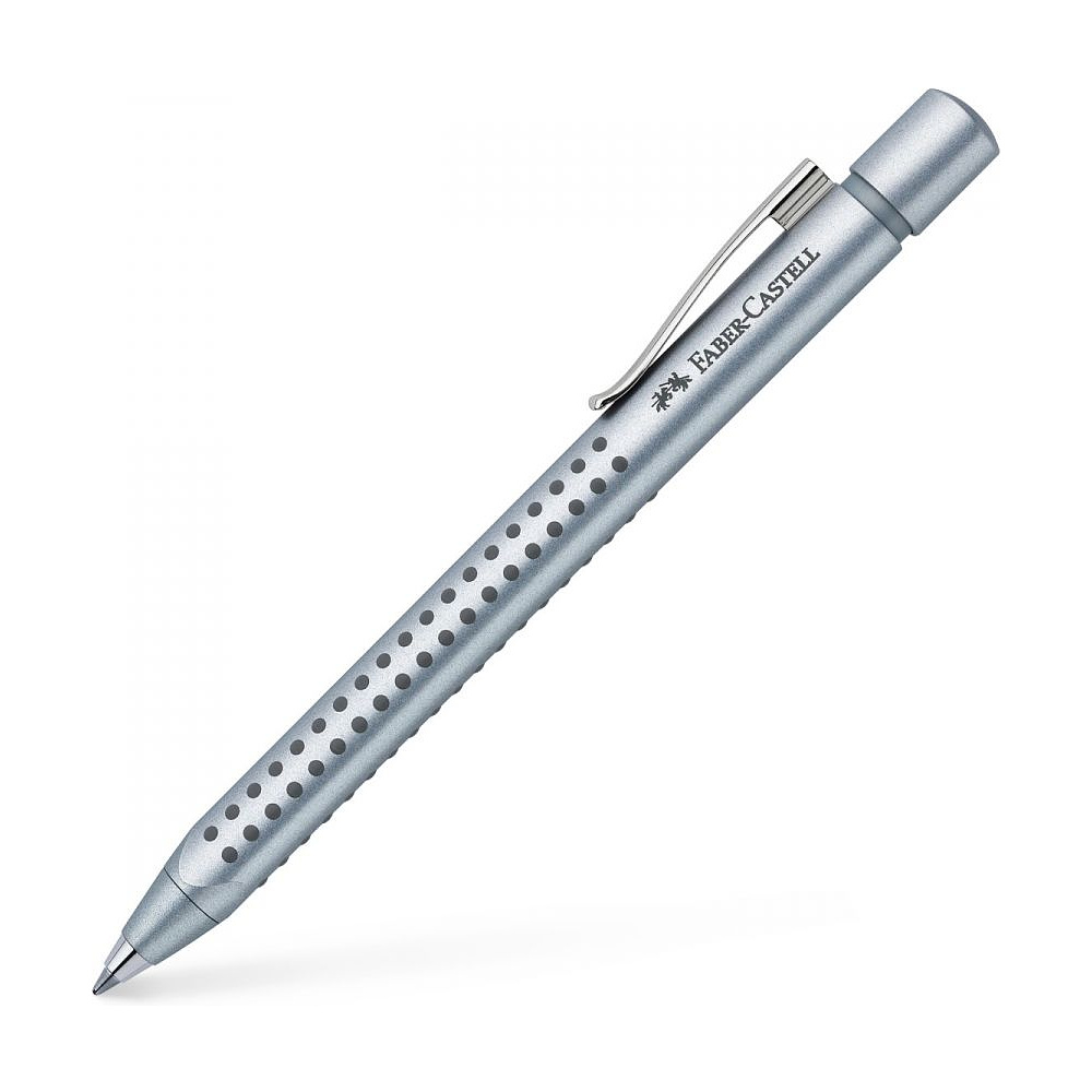 Ручка шариковая автоматическая "Faber-Castell Grip 2011", 0.7 мм, черный, стерж. синий - 4