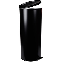 Урна с педалью, 50 л, черный