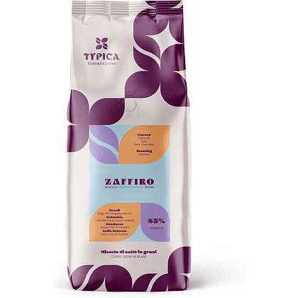 Кофе "Typica" Zaffiro, зерновой, 1000 г - 2