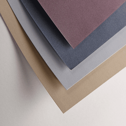 Блок бумаги "Pastelmat", 18x24 см, 360 г/м2, 12 листов, 4 цвета - 2