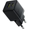 Сетевое зарядное устройство Baseus "Palm", Fast Charger, C+U, 30W, EU, Cluster Black - 2