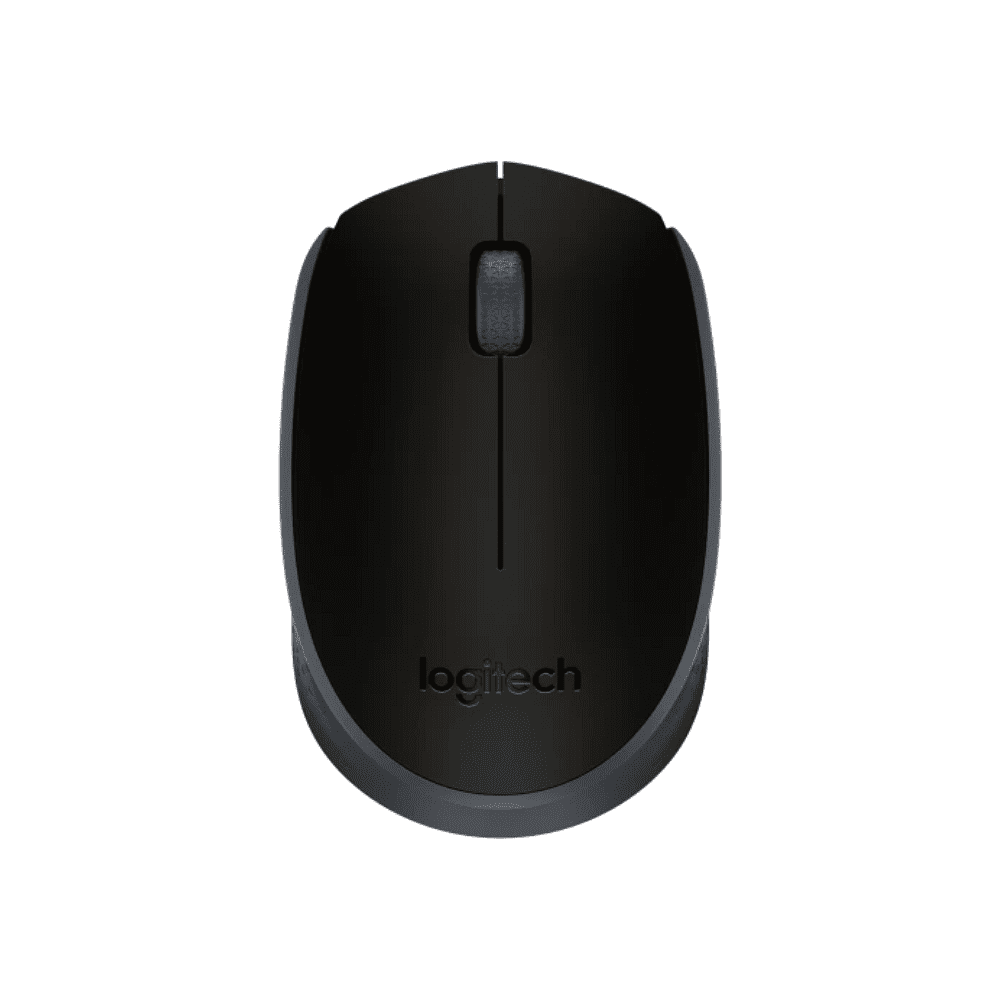 Мышь Logitech "Mouse M171", беспроводная, 1000 dpi, 3 кнопки, серый