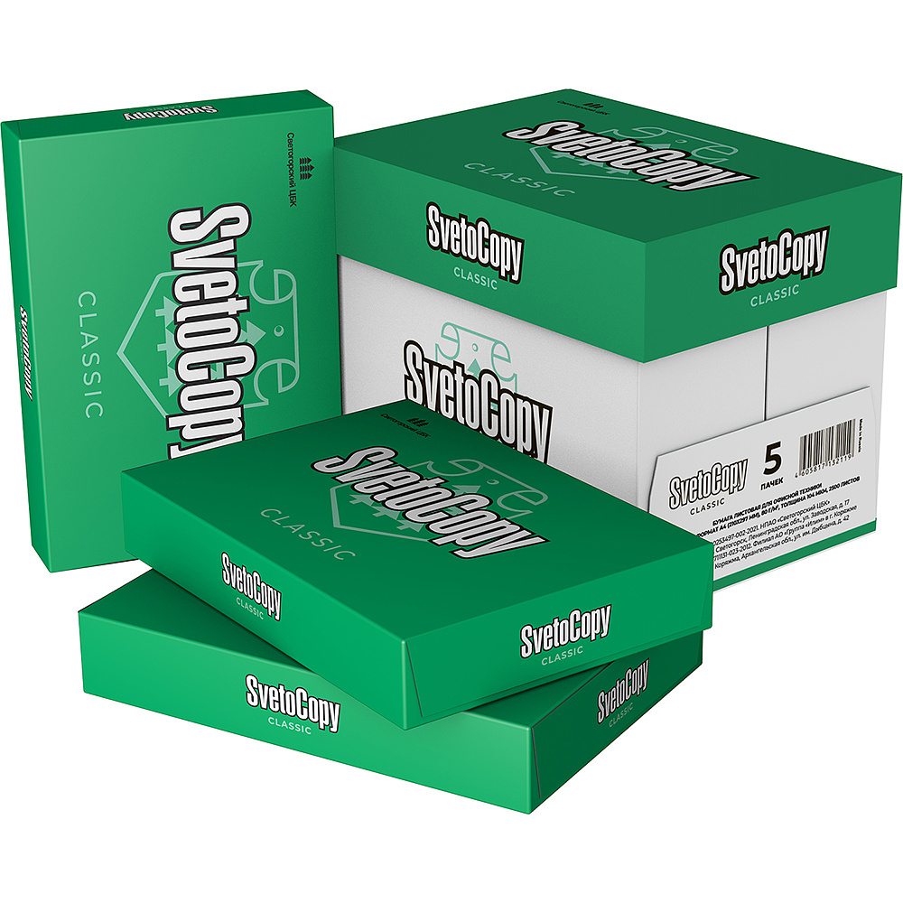 Бумага "SvetoCopy", А4, 500 листов, 80 г/м2 - 6