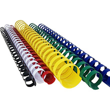 Пружины для перфопереплета "Office Kit", 8 мм, 100 шт, синий