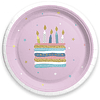 Тарелка бумажная "ДР12", 23 см, 6 шт, ассорти - 5