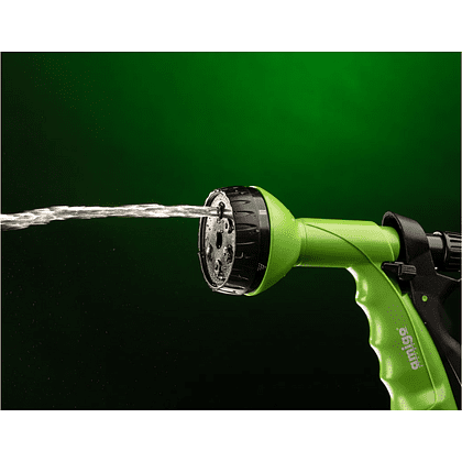 Комплект поливочный Amigo Grande "79230", 1/2", 6 фунций, пластик, зеленый, черный - 5