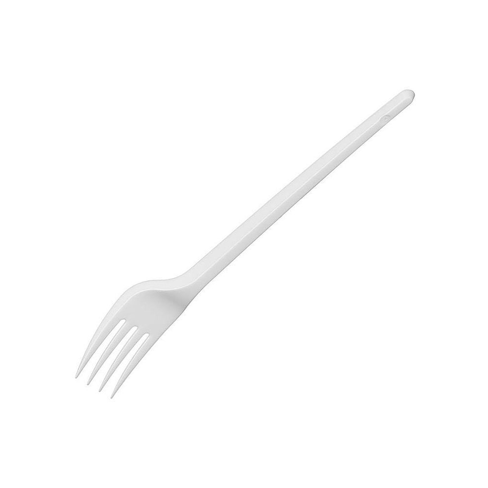 Вилка одноразовая, 100 шт