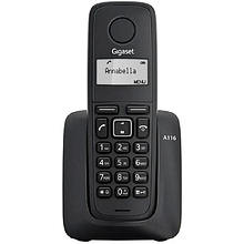 Телефонный аппарат GIGASET "A116", черный