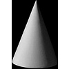 Гипсовая модель "Конус", 20 см - 2