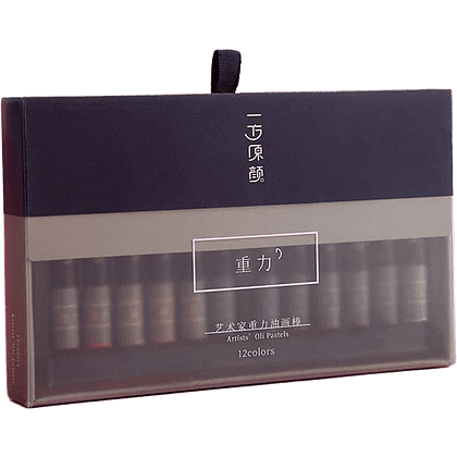 Пастель масляная Himi "Original paint", 12 цветов - 4