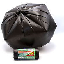 Мешки для мусора "Mirpack Extra", 12 мкм, 35 л, 30 шт/рулон