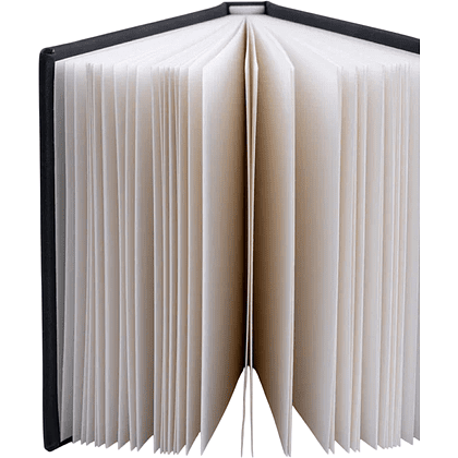 Скетчбук для графики "GrafArt white", 40 листов, 12х12 см, 160 г/м2, черный - 5