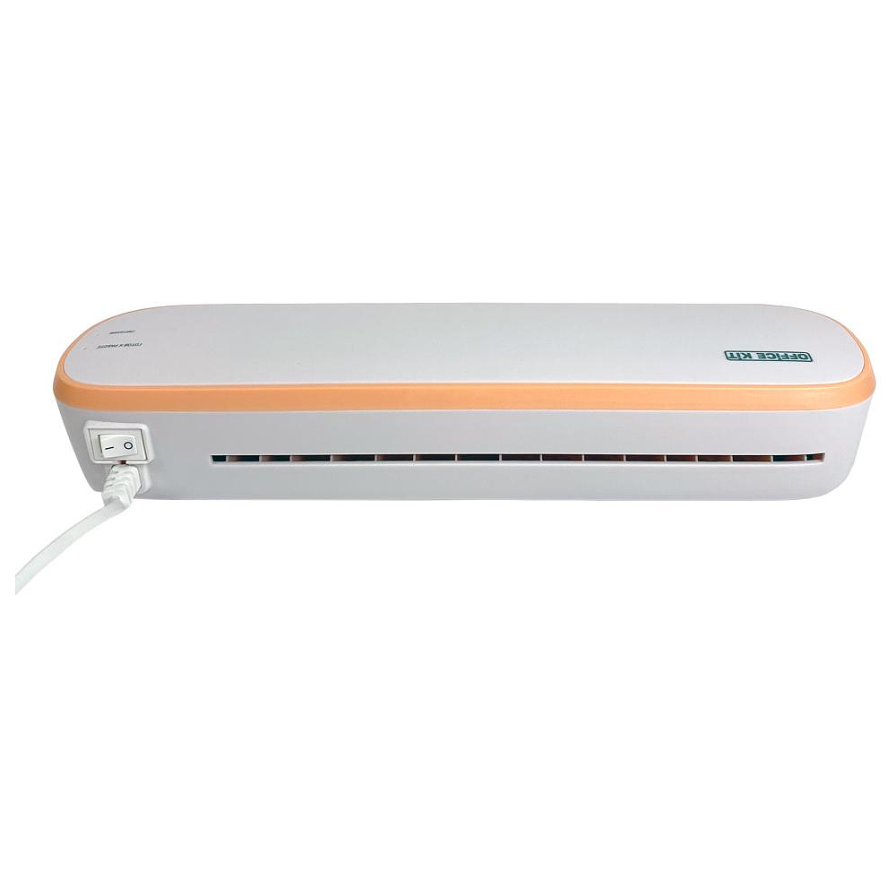 Ламинатор "Office Kit L2307B", А4, 125 мкм, бело-оранжевый - 2