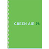 Тетрадь "Green air", А4, 96 листов, клетка, ассорти - 6