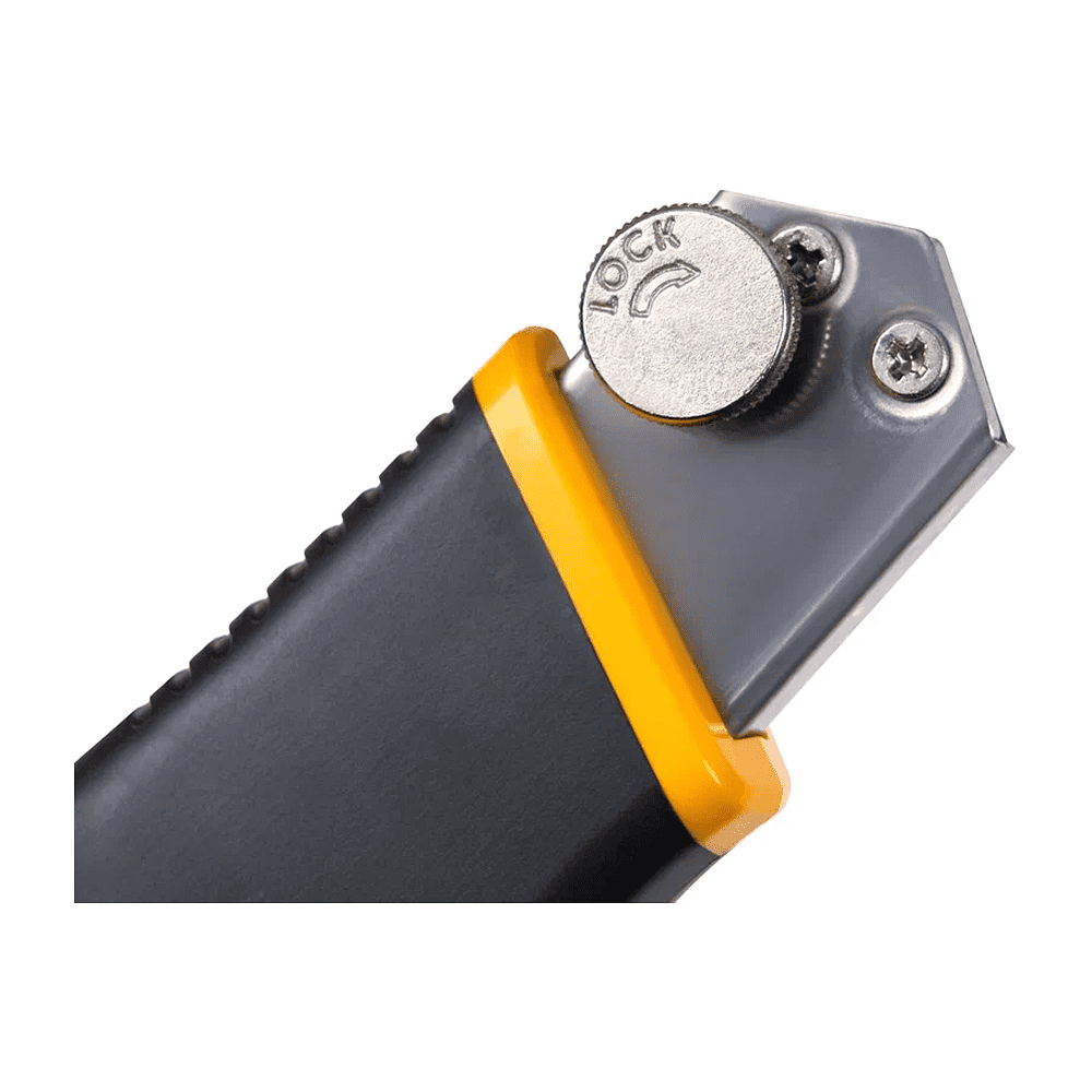 Нож строительный "Kangaro Miles FA2501G", 25 мм, усиленный - 5