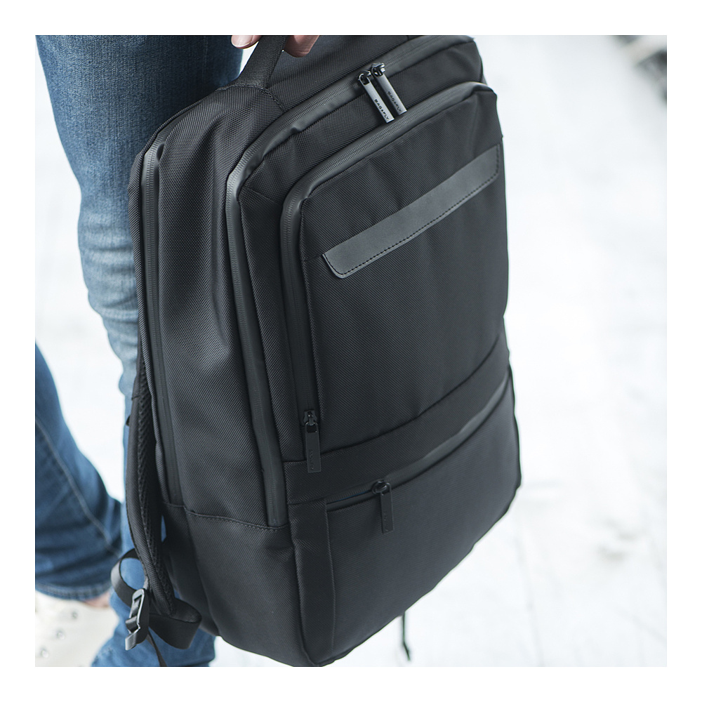 Рюкзак для ноутбука "Vector", черный - 8