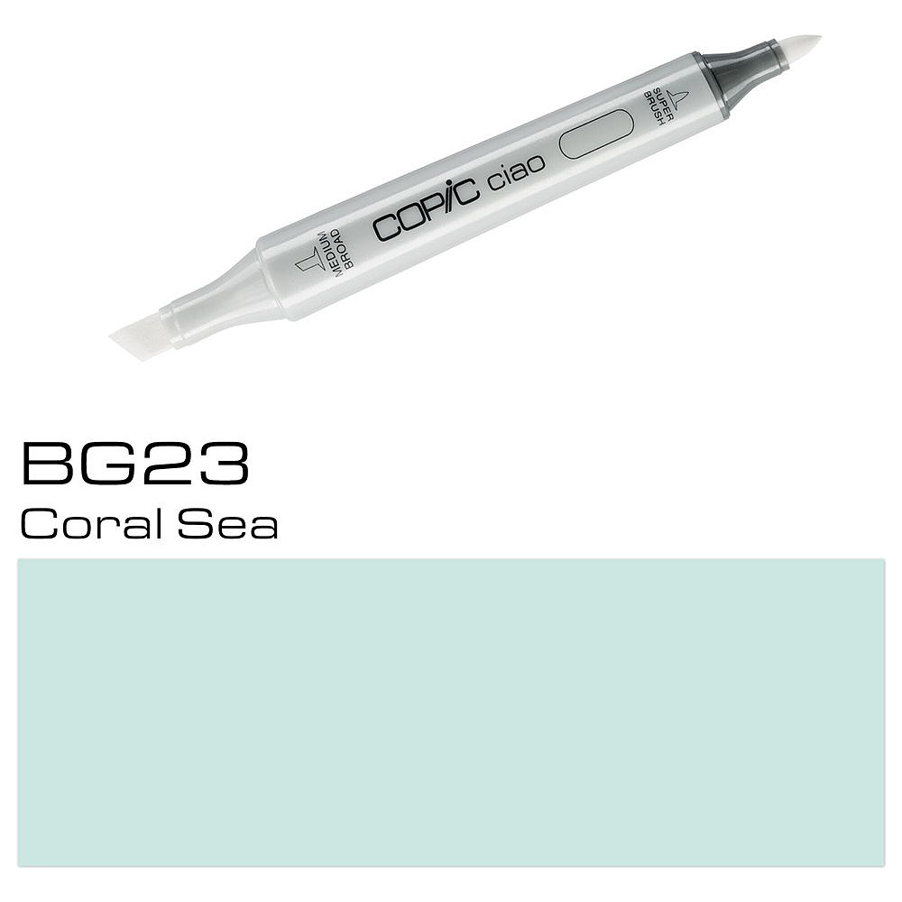 Маркер перманентный "Copic ciao", BG-23 коралловое море