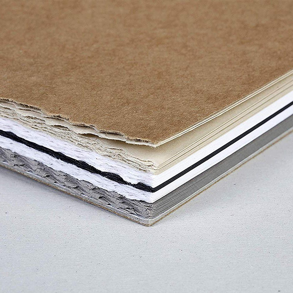 Блок-склейка "Paint'On" Mix, 13.9x21.5 см, 250 г/м2, 50 листов, неровный край - 3