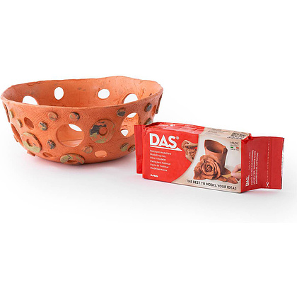 Паста для моделирования "DAS", 1000 г, терракотовый - 2