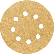 Круг абразивный Krugo Master шлифовальный, 8 отверстий, d125, p.100