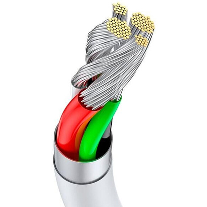 Кабель Baseus "CATYS-A02", 2 м, белый - 4