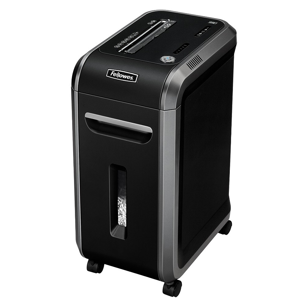 Уничтожитель Fellowes PowerShred 99Ci, DIN P-4, 4х38 мм, 18 листов, 34 литра, 100% Jam Proof, SafeSense - 2