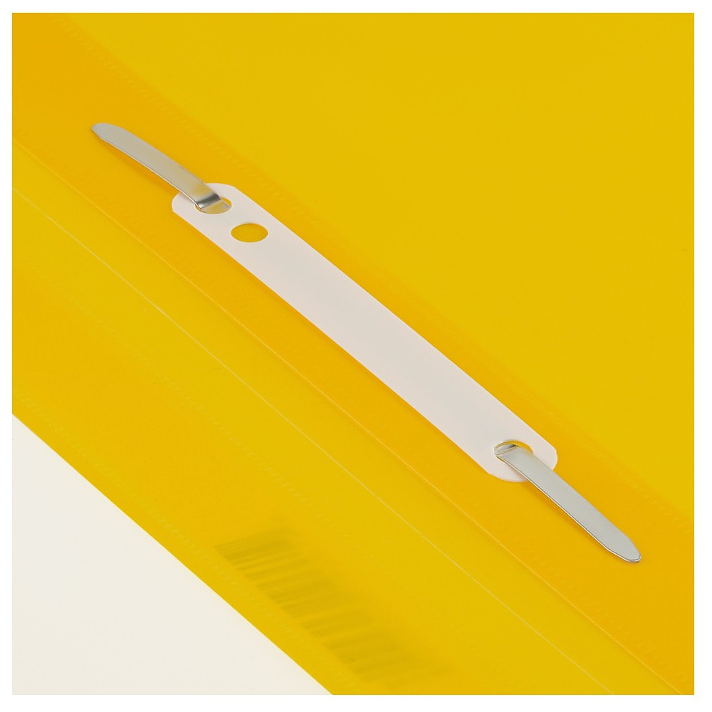 Папка скоросшиватель "Стамм", А5, желтый - 4