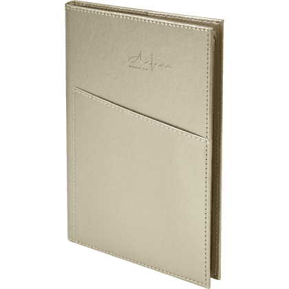 Блокнот "3223-10", А5, 80 листов, линейка, бежевый, -50% - 2