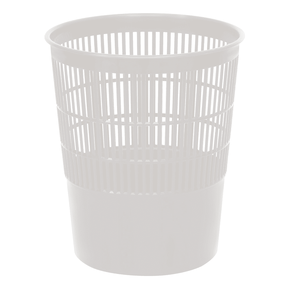 Урна для бумаг "Стамм", 14 л, белый
