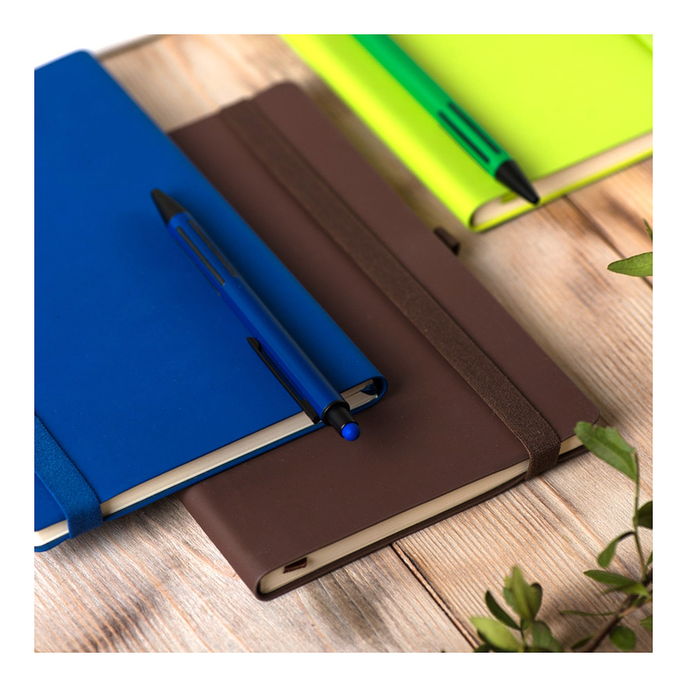 Блокнот "Gracy", А5, 96 листов, линованный, голубой - 10