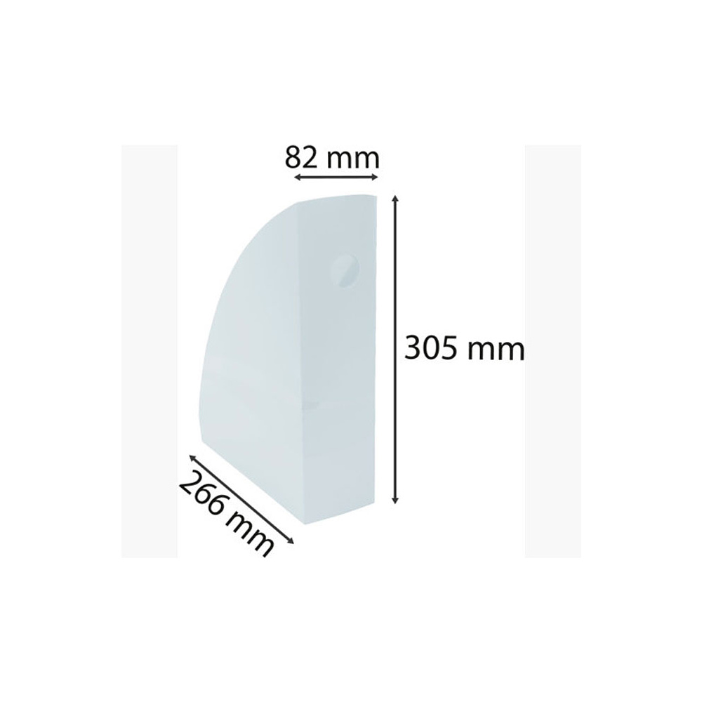 Модуль для бумаги вертикальный "Aquarel", голубая пастель - 4