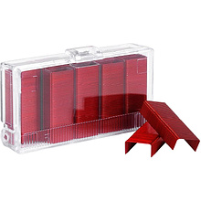 Скобы "Kangaro", №10, 1000 шт, красный