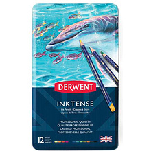 Набор акварельных карандашей "Inktense", 12 цветов