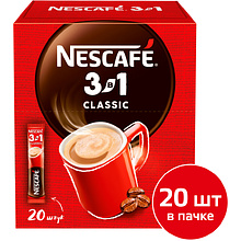 Кофейный напиток "Nescafe" 3в1 классик, растворимый, 14.5 г