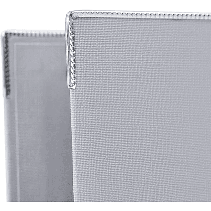 Папка-регистратор "Yesli:", А4, 75 мм, ПВХ, серый - 4