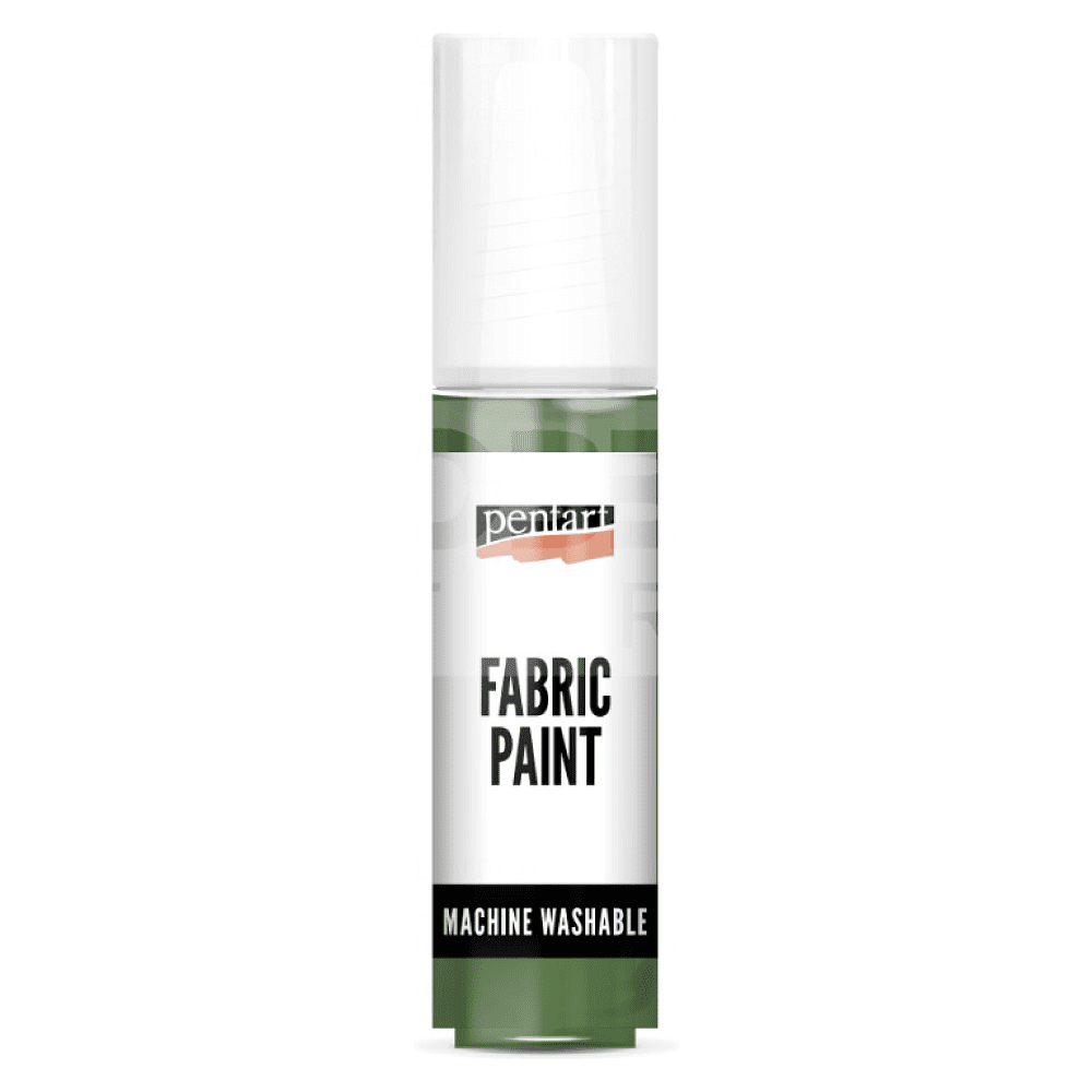 Краски для текстиля "Pentart Fabric paint", сосна зеленая, банка