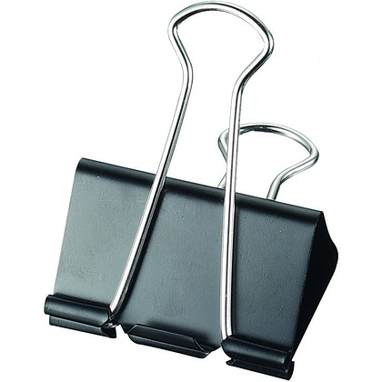 Зажим для бумаги Maped, 41 мм, черный - 5